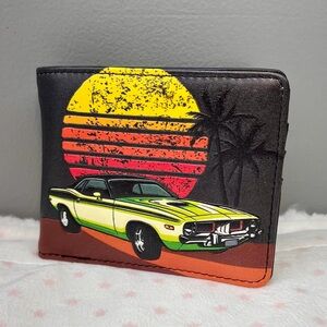 Men’s Wallet : Car Plymouth Barracuda